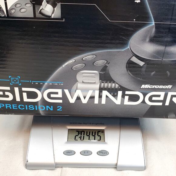 Microsoft Sidewinder Precision 2 Joystick PC Controller with Original Box Manual - Picture 15 of 15